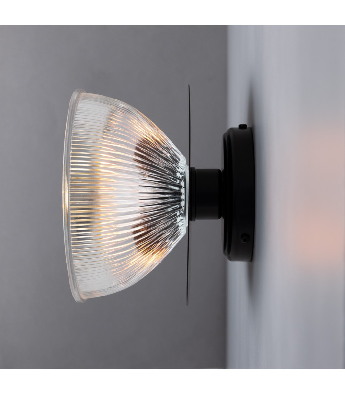 Eclipse Wall Light Matt Black-2