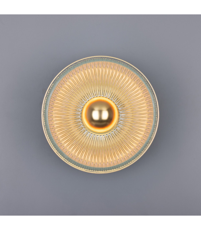 Eclipse Wall Light Satin Brass-3