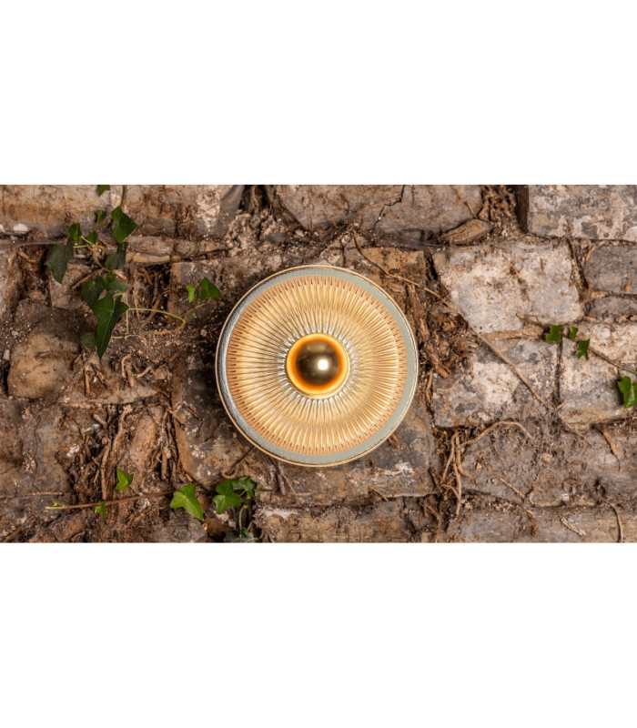 Eclipse Wall Light Satin Brass-5