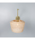 Manila Rattan Large Wall Light Polished Brass-2