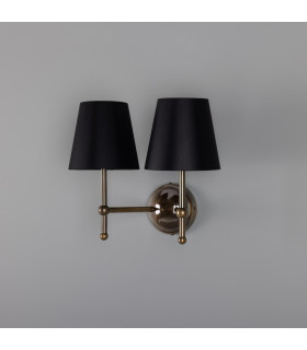 Bursa Double Wall Light Antique Brass-1