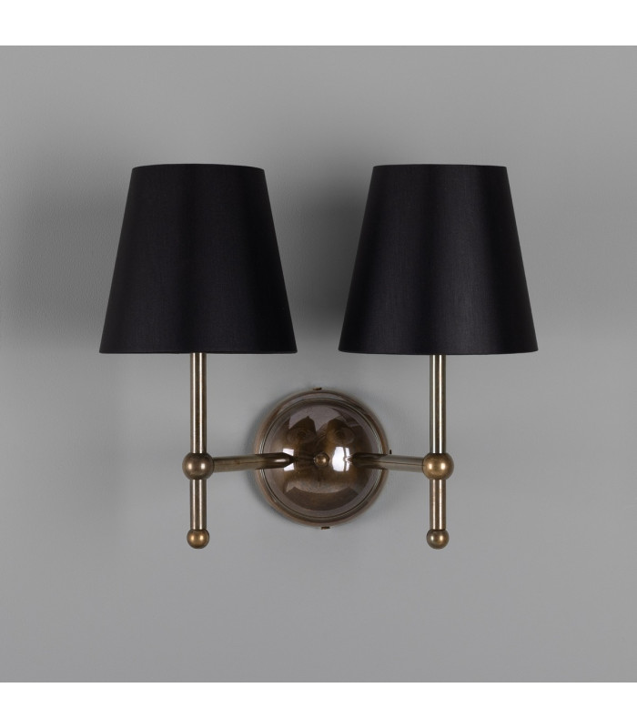 Bursa Double Wall Light Antique Brass-2