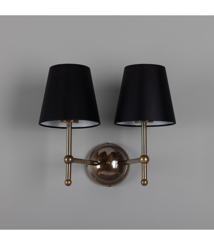 Bursa Double Wall Light Antique Brass-4