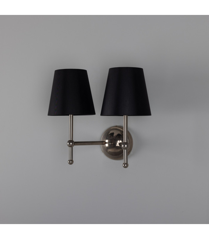 Bursa Double Wall Light Antique Silver-1