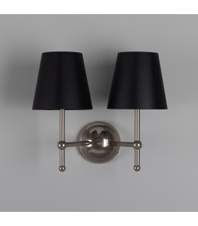 Bursa Double Wall Light Antique Silver-2