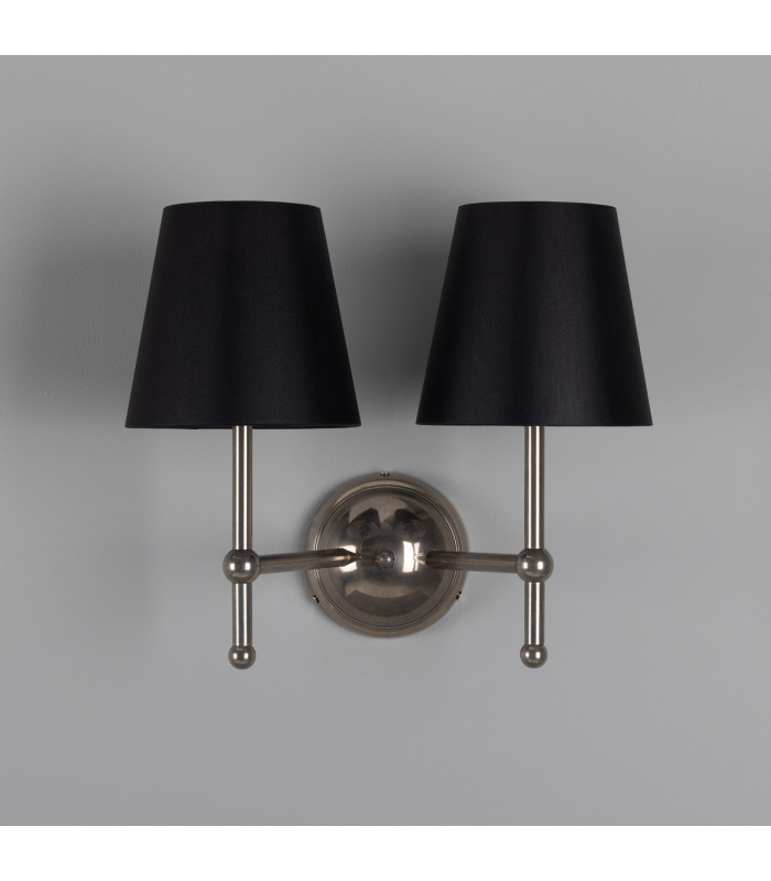 Bursa Double Wall Light Antique Silver-2