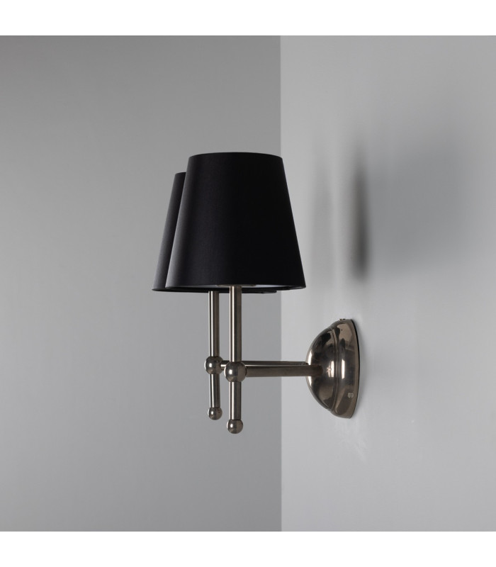 Bursa Double Wall Light Antique Silver-3