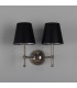 Bursa Double Wall Light Antique Silver-4