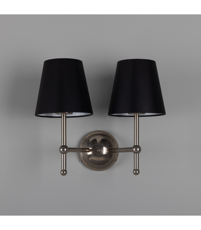 Bursa Double Wall Light Antique Silver-4