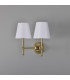 Bursa Double Wall Light Polished Brass-1