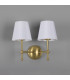 Bursa Double Wall Light Satin Brass-4