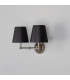 Busan Double Wall Light Antique Silver-1