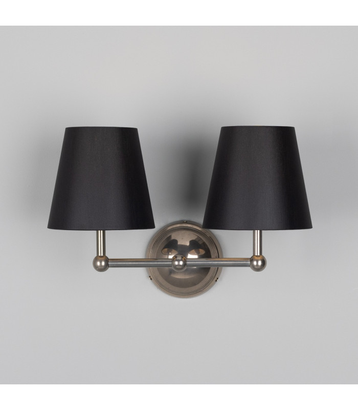 Busan Double Wall Light Antique Silver-2