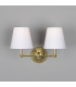Busan Double Wall Light Polished Brass-2