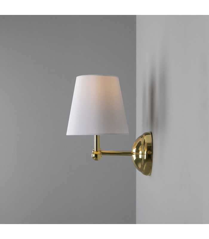Busan Double Wall Light Polished Brass-3