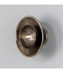 Marrakesh Wall Light Antique Silver & Matte Black Clear-1