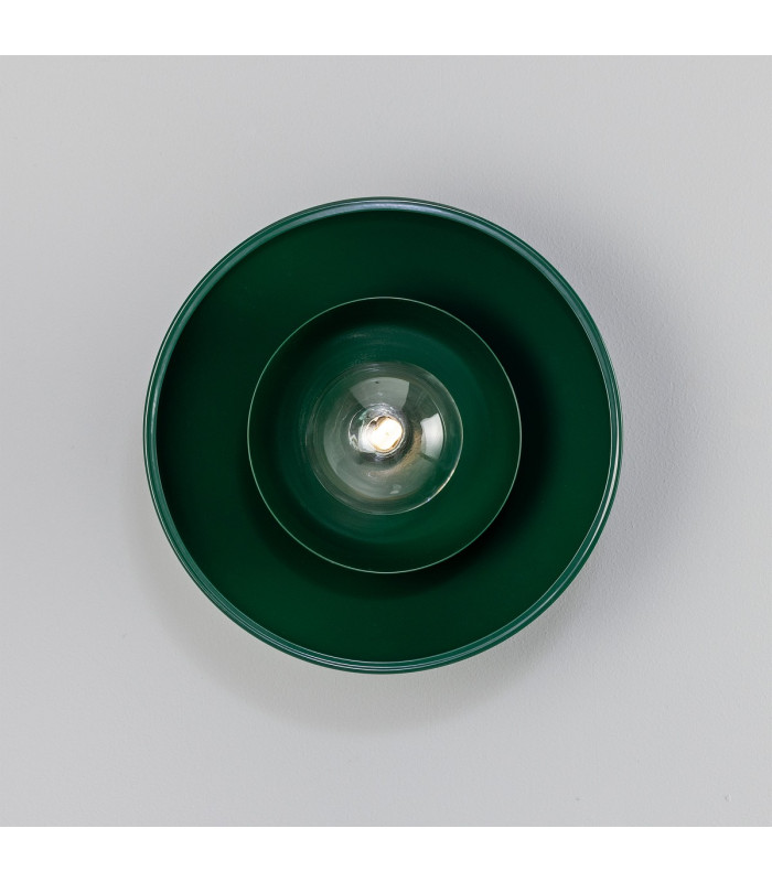 Marrakesh Wall Light Racing Green Clear-2