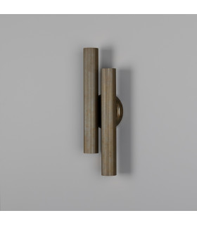 Double Royce Wall Light Antique Brass-1