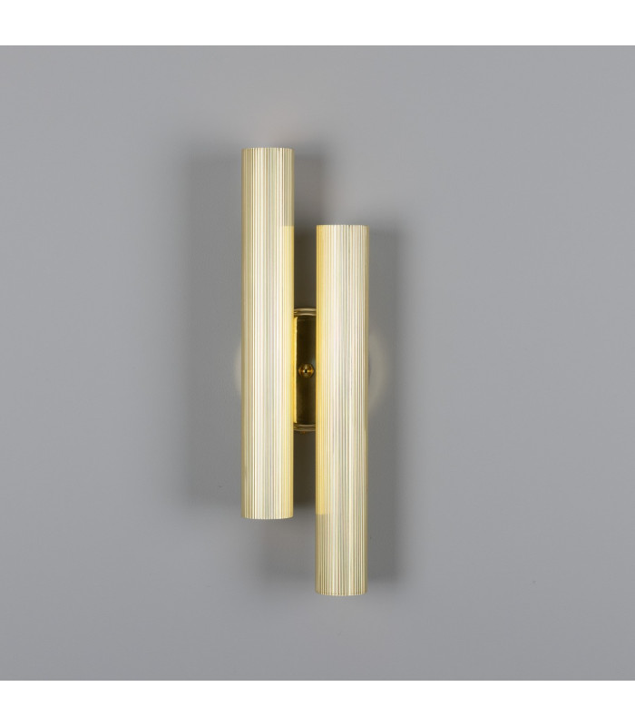 Double Royce Wall Light Polished Brass-2