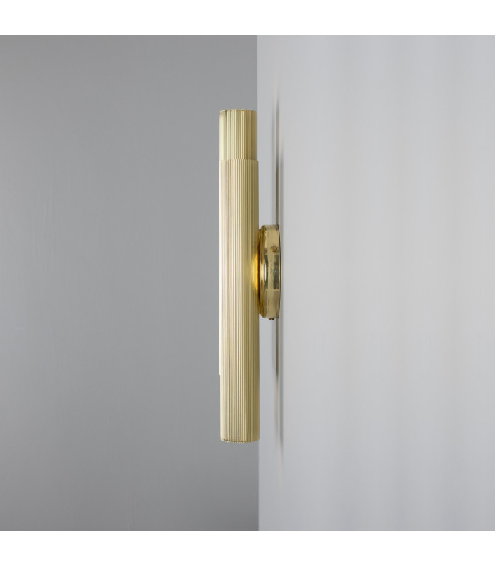 Double Royce Wall Light Polished Brass-3