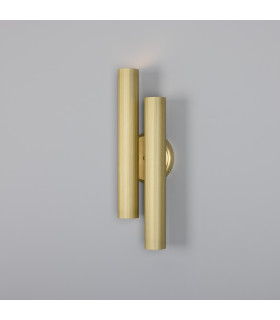 Double Royce Wall Light Satin Brass-1