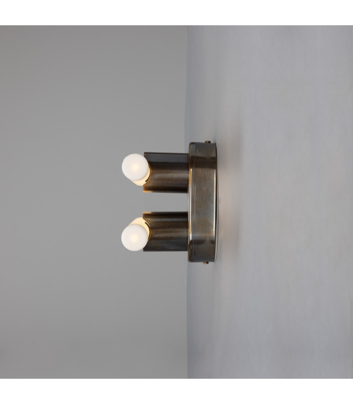 Valencia Double Wall Light Antique Brass-3