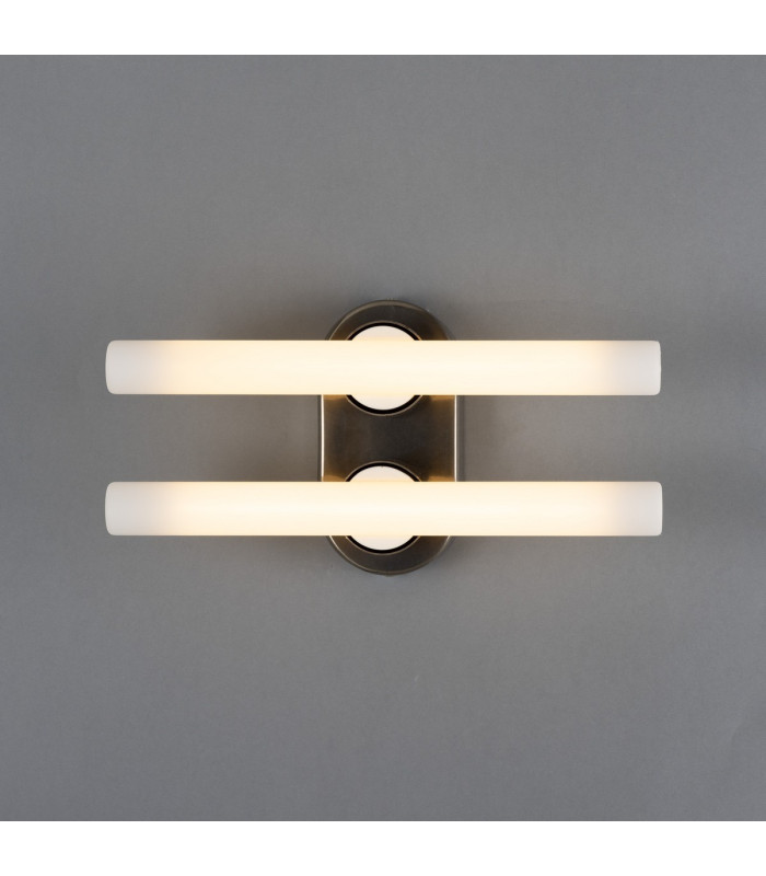 Valencia Double Wall Light Antique Silver-2