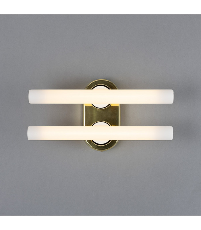 Valencia Double Wall Light Polished Brass-2