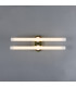 Valencia Double Wall Light Polished Brass-5