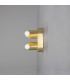 Valencia Double Wall Light Satin Brass-3