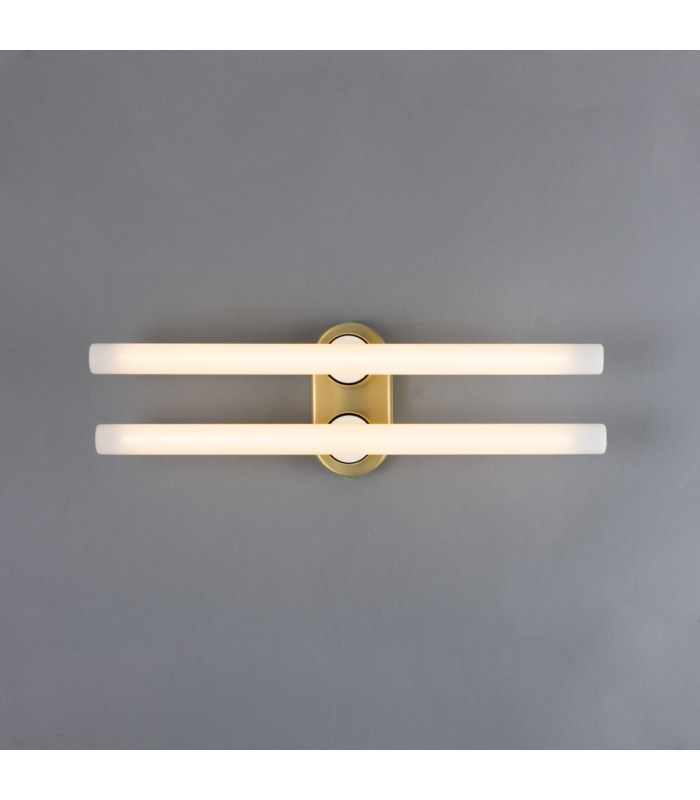 Valencia Double Wall Light Satin Brass-5