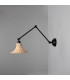 Savannah Rattan Small Wall Light Matte Black-3
