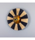 Vernon Raffia Wall Light Antique Brass-1