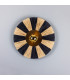 Vernon Raffia Wall Light Antique Brass-2