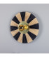 Vernon Raffia Wall Light Polished Brass-1