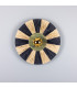 Vernon Raffia Wall Light Polished Brass-3
