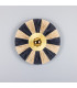 Vernon Raffia Wall Light Satin Brass-2