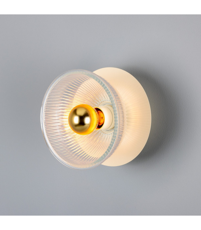 Eclipse Coloured Wall Light Vanilla Cream-1