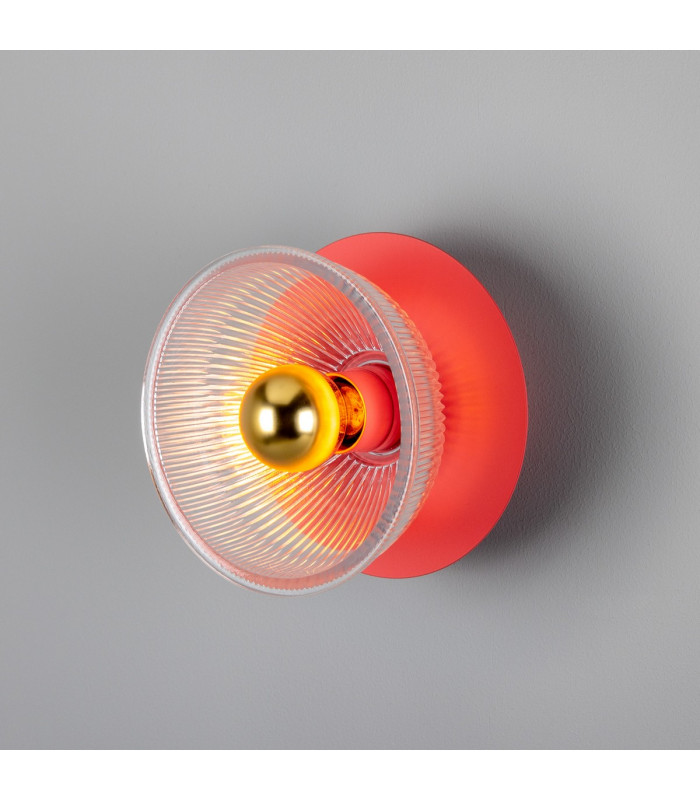 Eclipse Coloured Wall Light Antique Pink-1