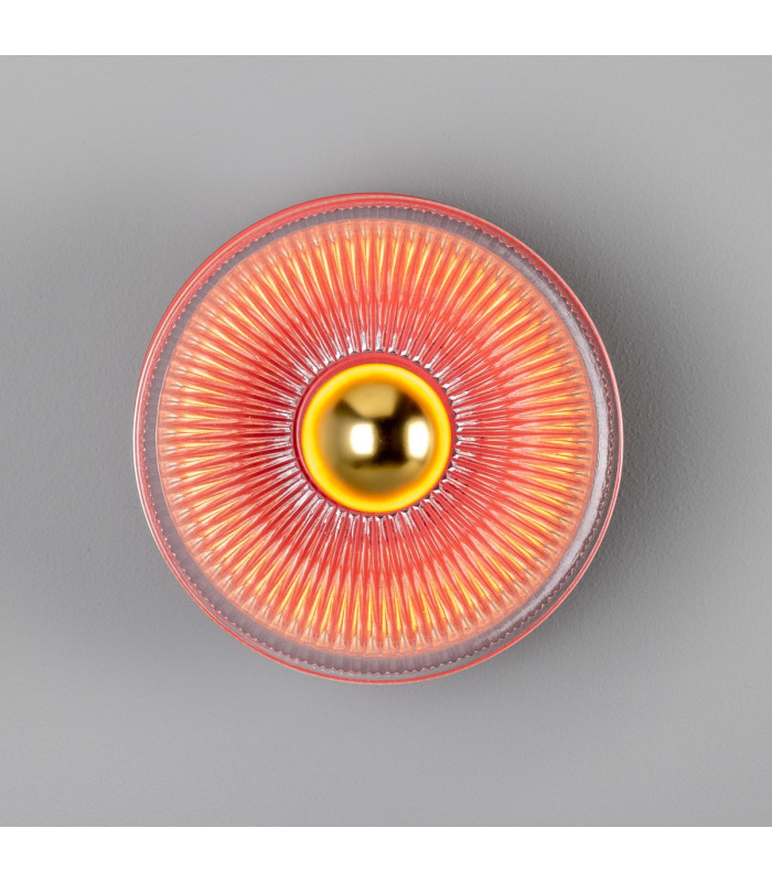 Eclipse Coloured Wall Light Antique Pink-2