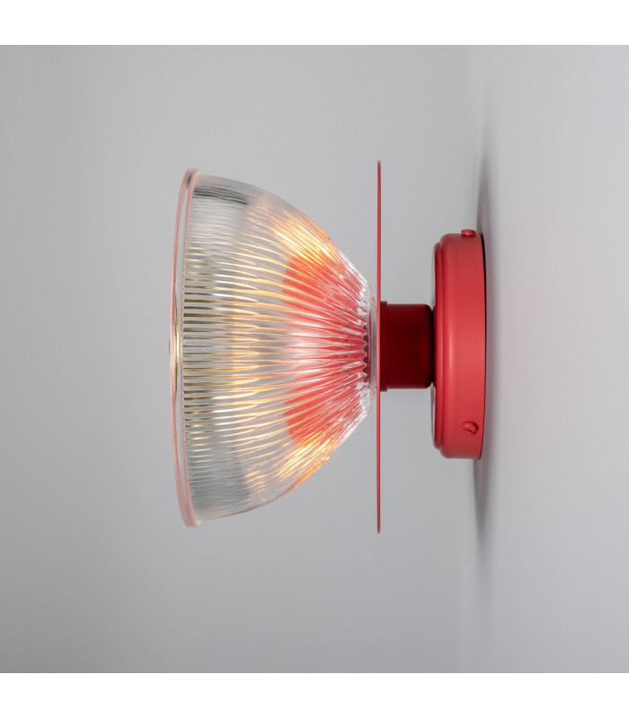 Eclipse Coloured Wall Light Antique Pink-3