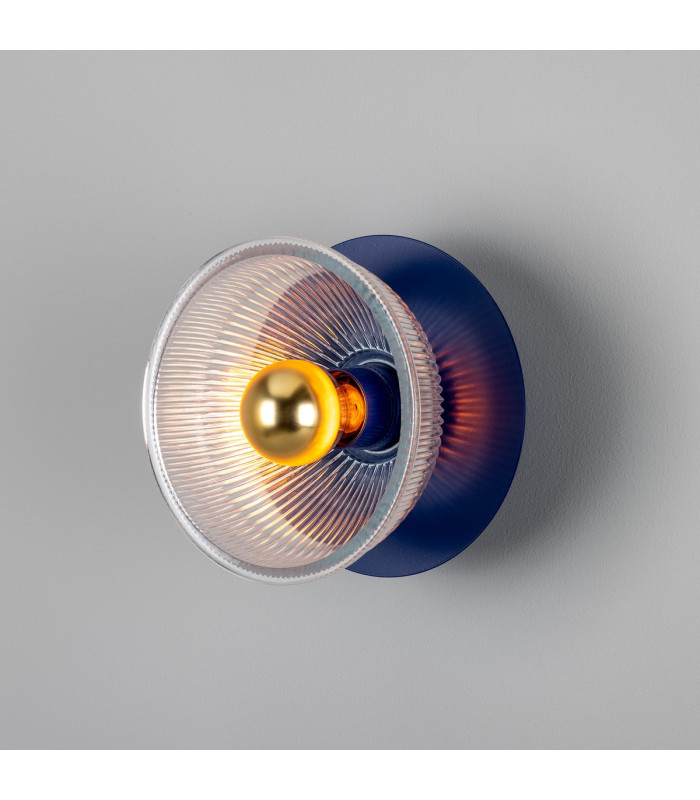 Eclipse Coloured Wall Light Sapphire Blue-1