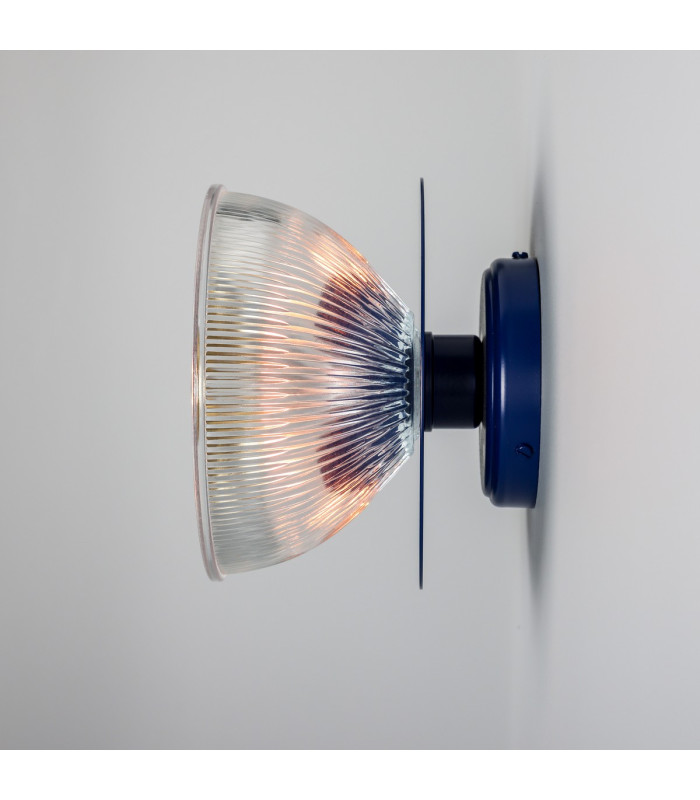 Eclipse Coloured Wall Light Sapphire Blue-3