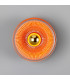 Eclipse Coloured Wall Light Orange-2