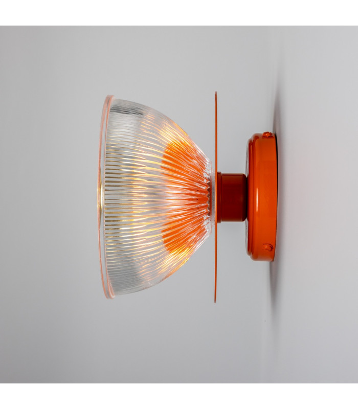 Eclipse Coloured Wall Light Orange-3