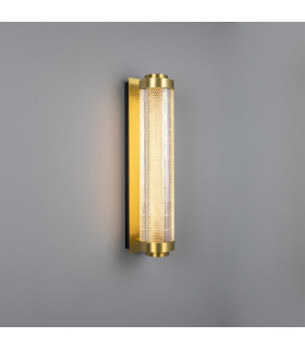 Ashford Linear Wall Light Satin Brass-1
