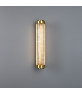 Ashford Linear Wall Light Satin Brass-2