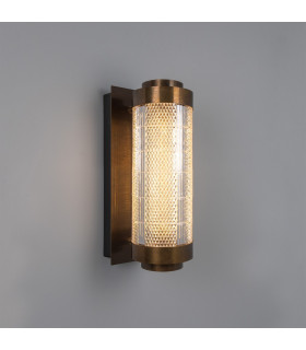 Small Ashford Wall Light Antique Brass-1