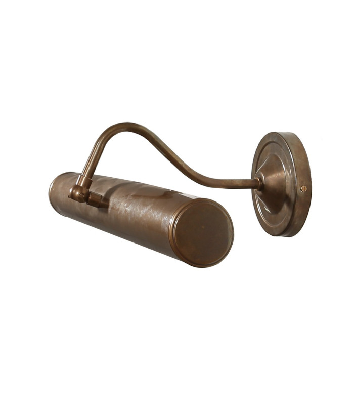 Elle 35.5cm Picture Light Antique Brass-1