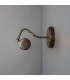 Elle 35.5cm Picture Light Antique Brass-3